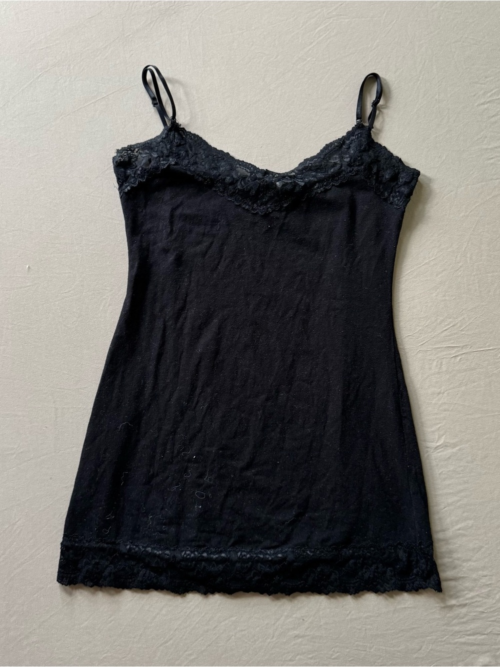 Y2K Era Bozzolo LACE TRIM TUNIC CAMI TANK TOP